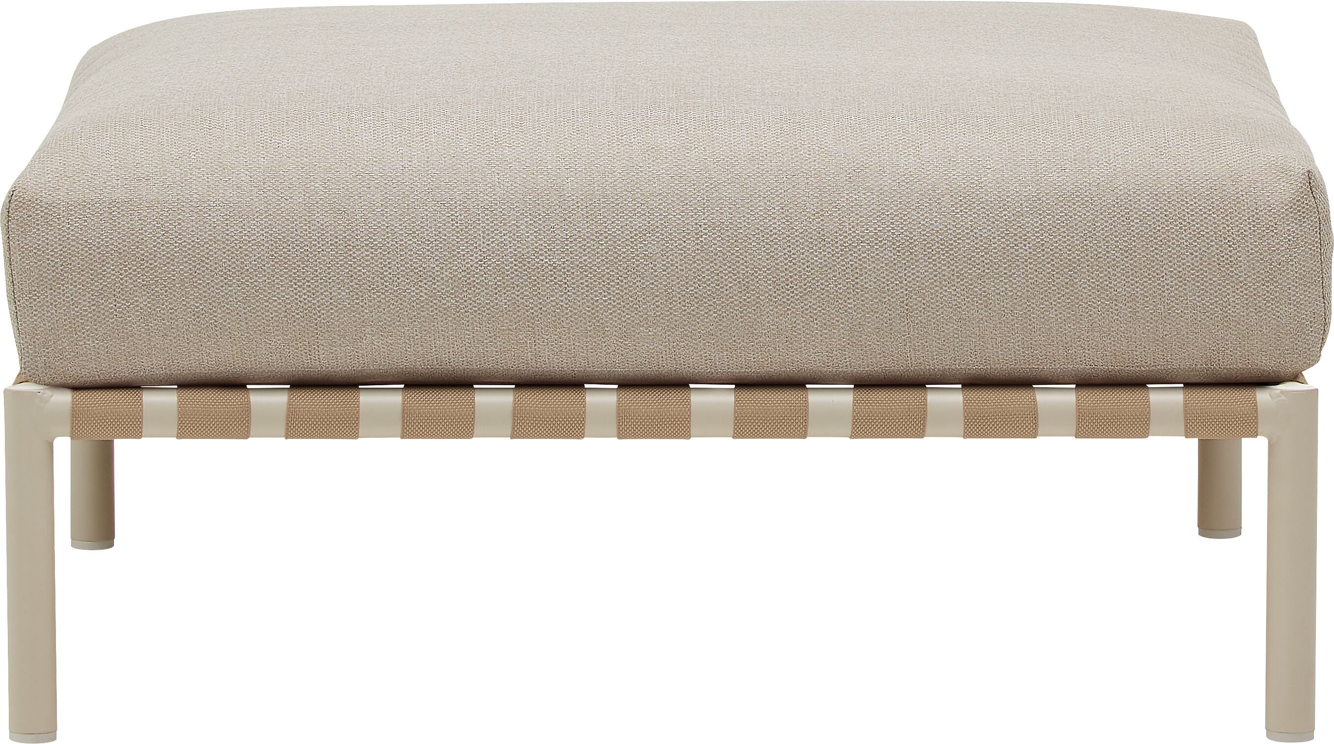 HORIZON Hocker - Sand / B: 87.0 cm x T: 87.0 cm x H: 42.0 cm