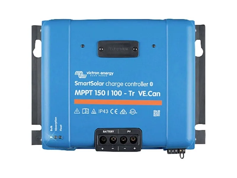 Victron Energy SmartSolar 150/100-Tr VE.Can Solcelle-opladningsregulator MPPT 12 V, 24 V, 48 V 100 A