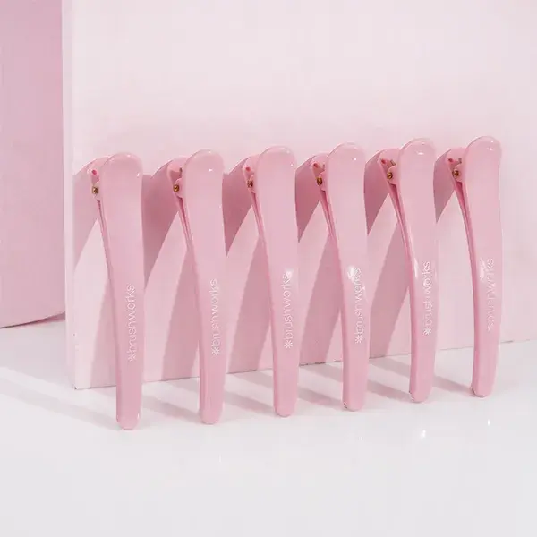 Conjunto de 6 presilhas para separar o cabelo da Brushworks