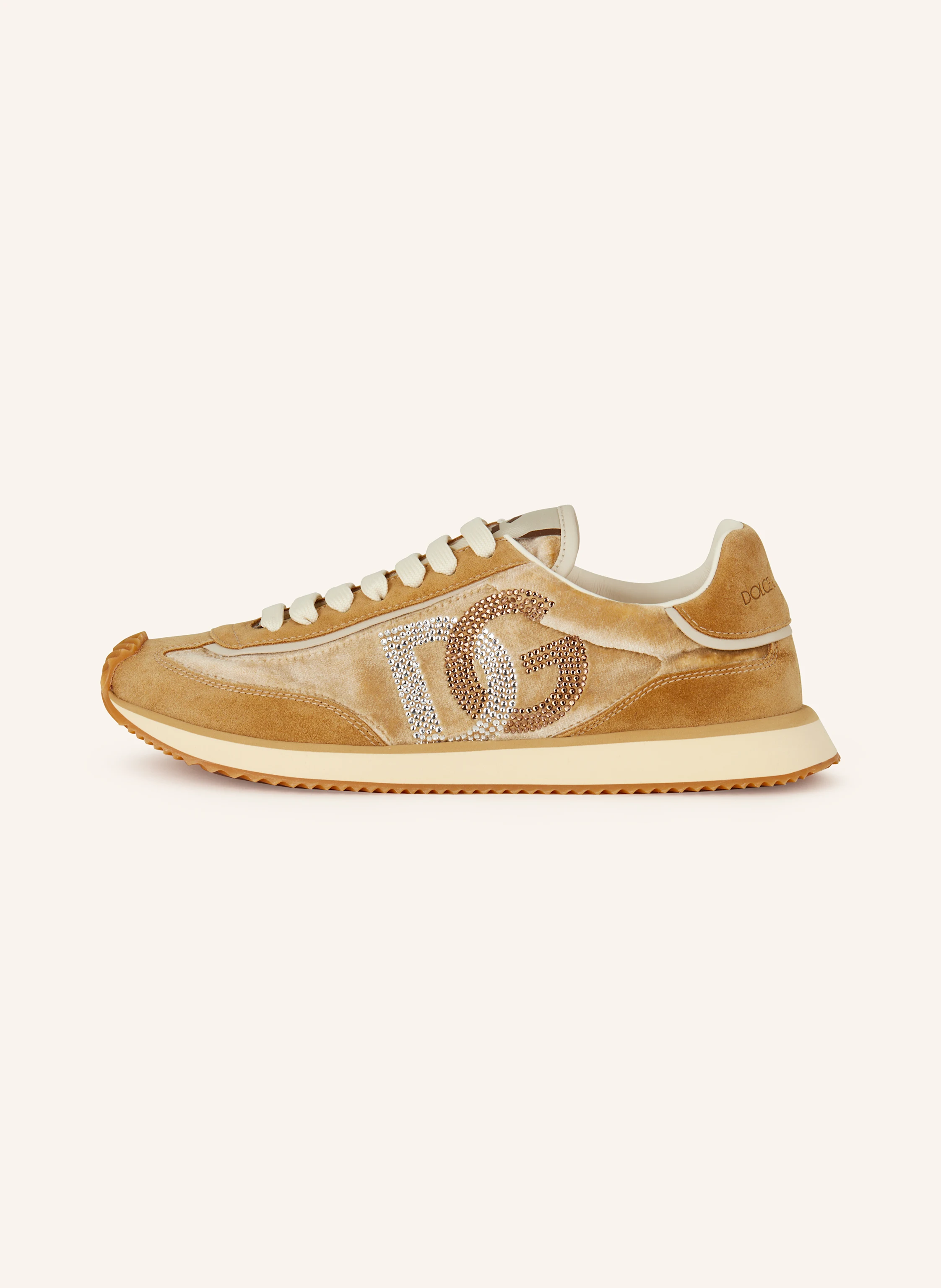 DOLCE & GABBANA Sneaker mit Schmucksteinen