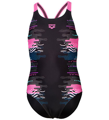 Arena Badeanzug - Rhythmus - Black Multi/Black