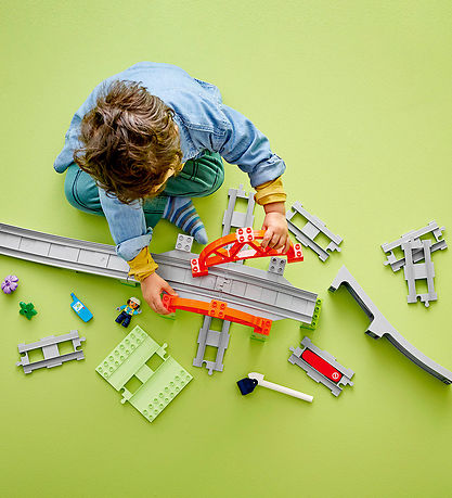 LEGO® DUPLO - Eisenbahnbrücke und Schienen... 10426 - 42 Teile