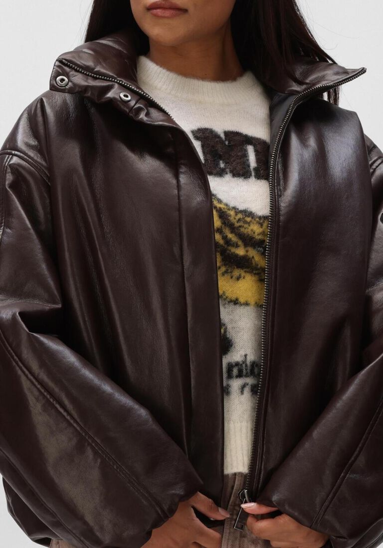 bruine anine bing  cyrus jacket deep brown