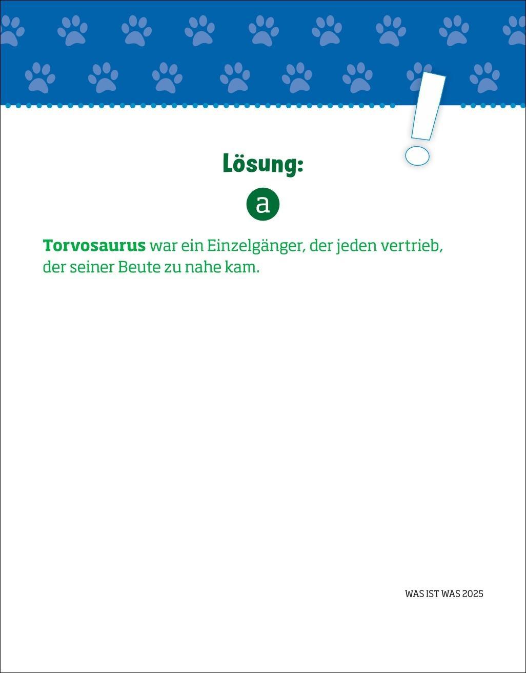 WAS IST WAS Der Kalender Tagesabreißkalender 2025 - Kinderkalender