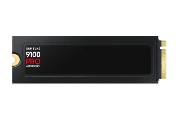 Samsung 9100 PRO MZ-VAP1T0 - SSD - krypteret - 1 TB - med køleplade - intern - M.2 2280 - PCI Express 5.0 x4 (NVMe) - 256-bit AES - TCG Opal Encryption 2.0 - sort