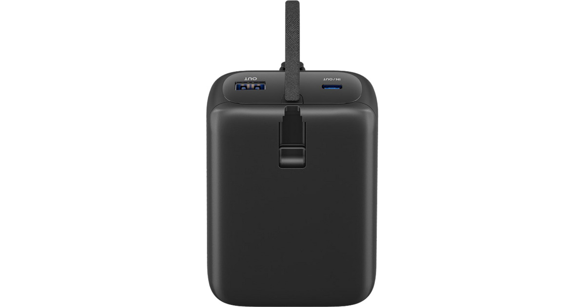 goobayPowerbank 20.000 mAh - 30W  (Zwart, USB-C PD)