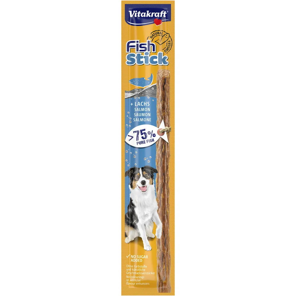 Vitakraft Fish Stick, Laks - 1 stk