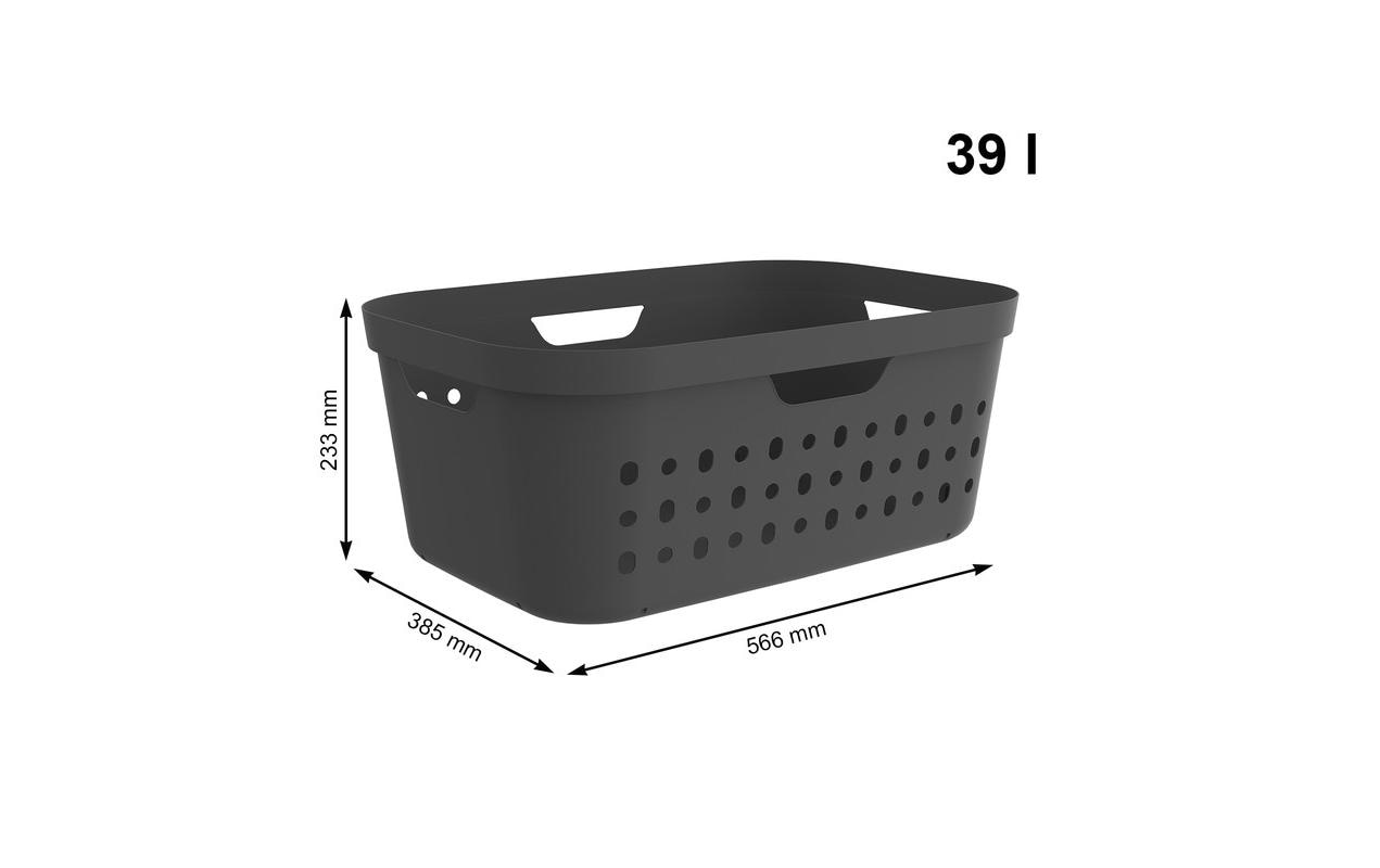 Wäschekorb Jona 39 l, AnthrazitWäschebox