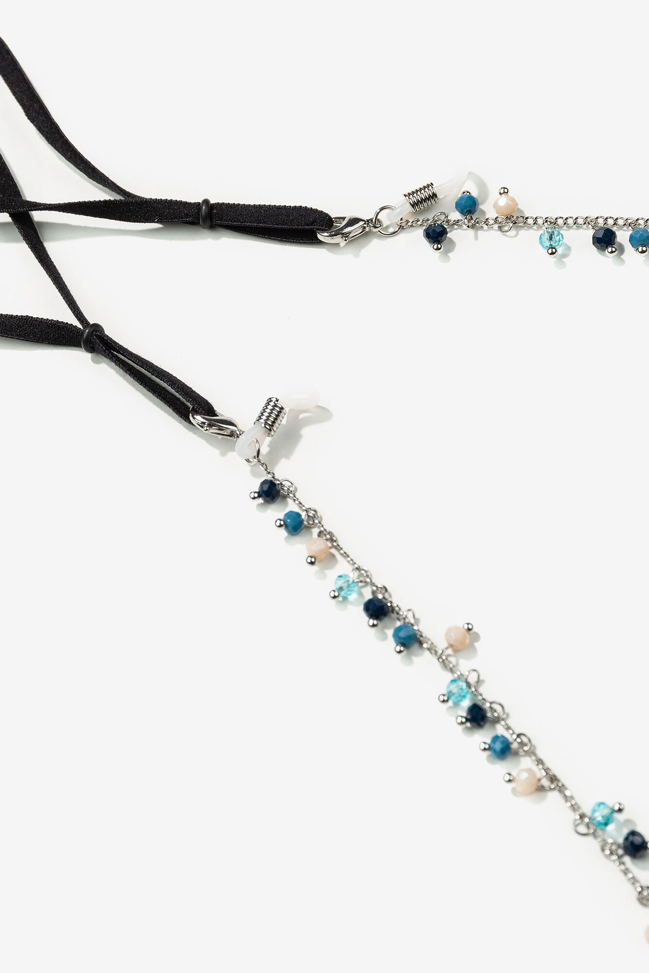 Cadena para gafas com detalhes de cor - azul