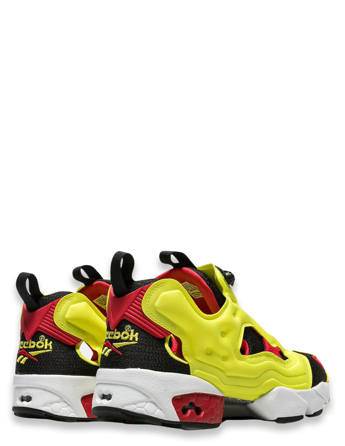 reebok Sneakers Homme Instapump Fury 94 Jaune/Rouge/Noir