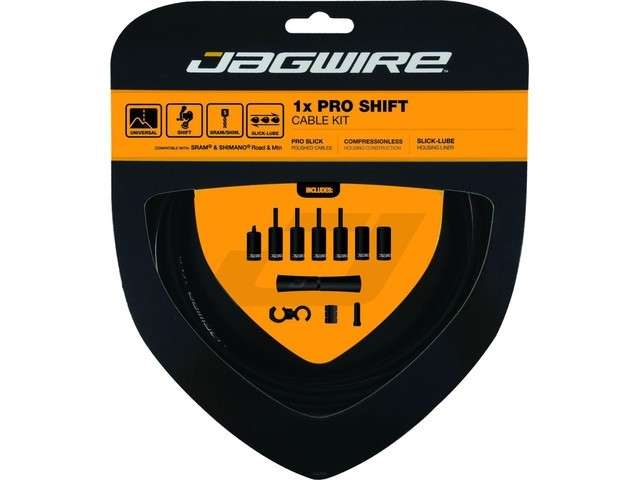 Jagwire 1X Pro Derailleurkabels Zwart