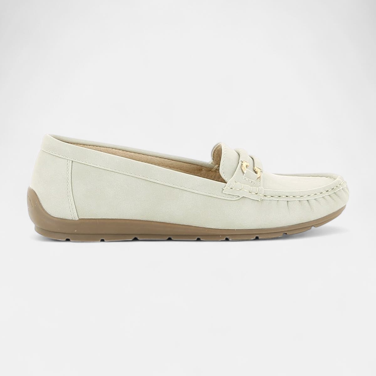 Mocassins Femme beige