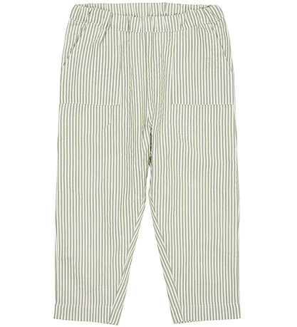 Copenhagen Colors Hosen - Green W. Cream Stripe