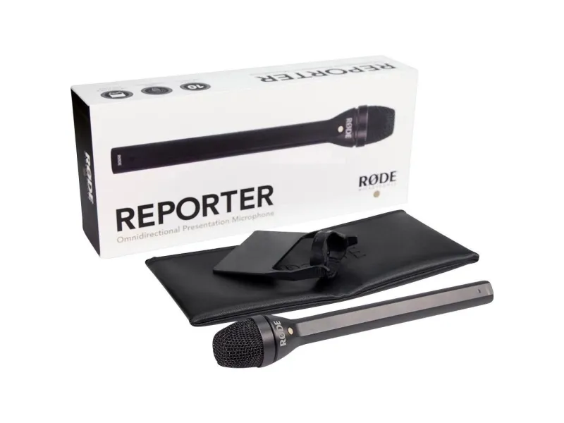 RØDE Reporter - Mikrofon - sort