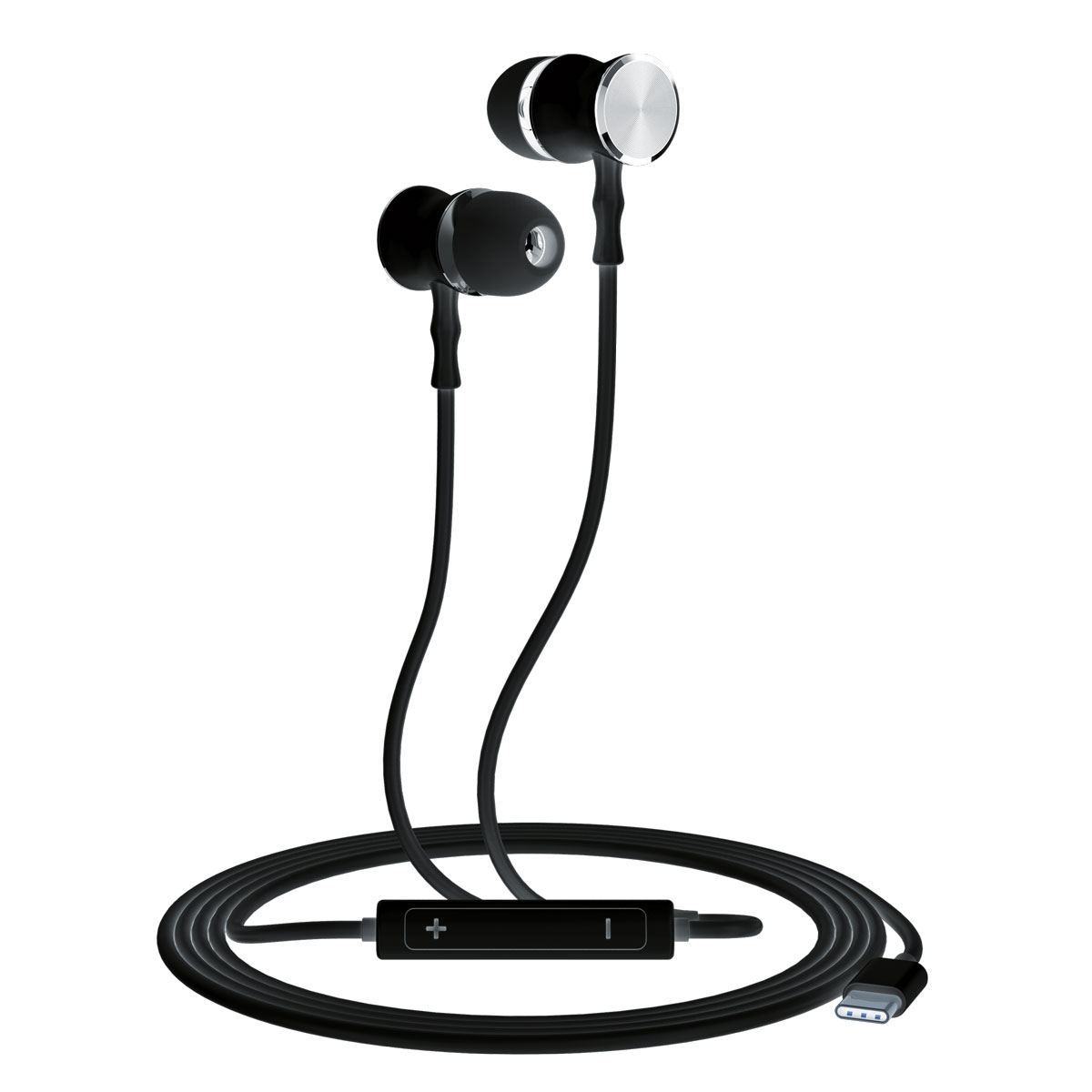 Fones de ouvido com cabo Ksix USB-C