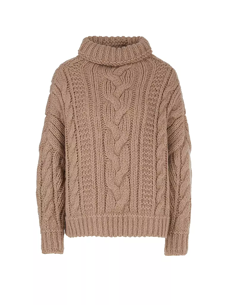 MARC CAIN Rollkragenpullover braun