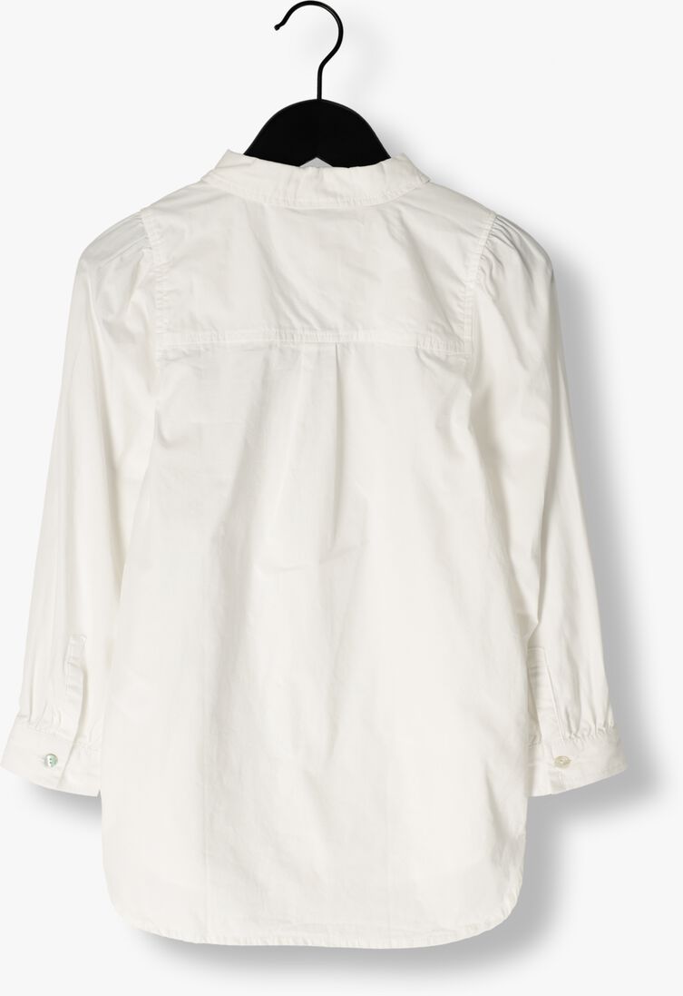 LIKE FLO witte like flo blouse woven maxi blouse