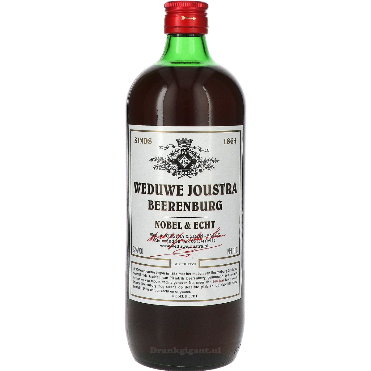 Weduwe Joustra Beerenburg 100 cl