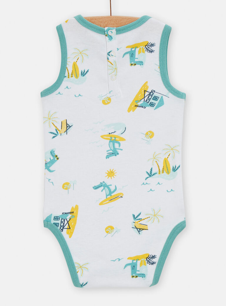 Lot de 2 body fantaisies pour bébé garçon