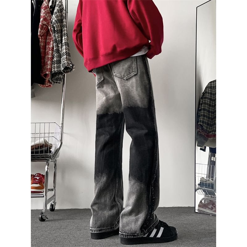 Filmas - Mid Rise Gradient Loose Fit Jeans