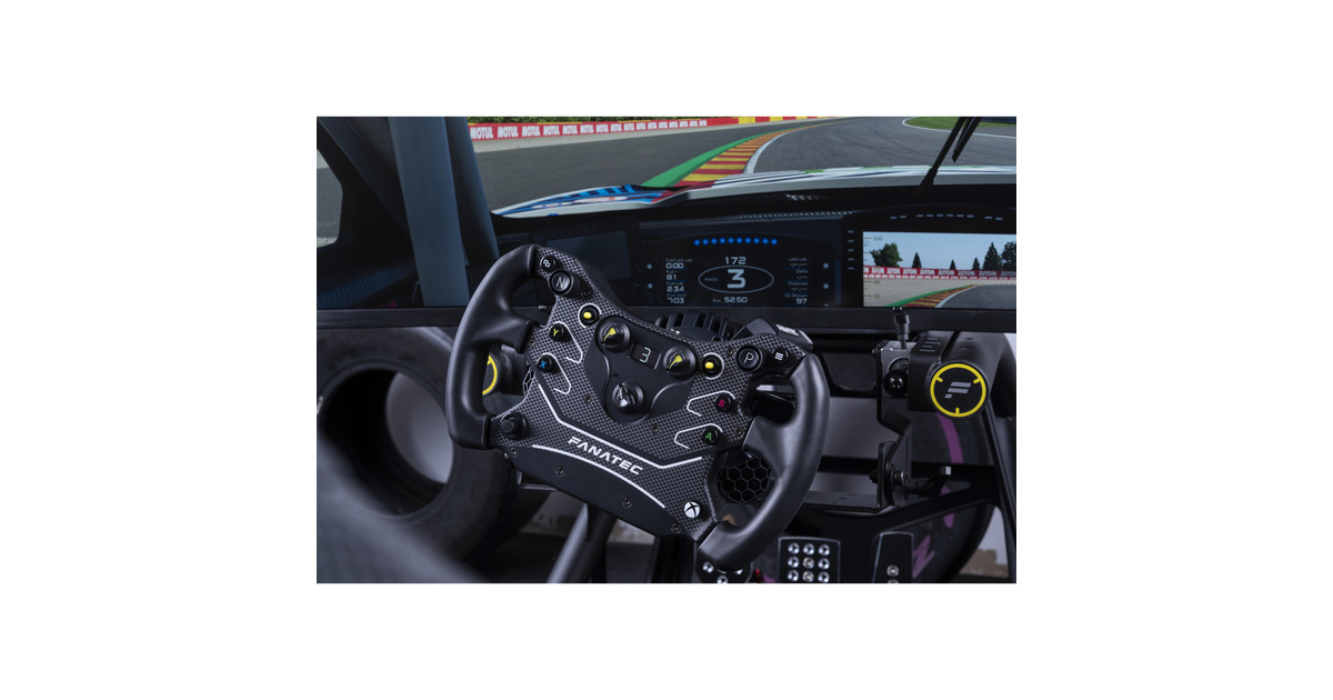 FanatecCSL Steering Wheel GT3 stuur add-on  (Zwart, Pc, Xbox, PS5 Ready, PS4 Ready)