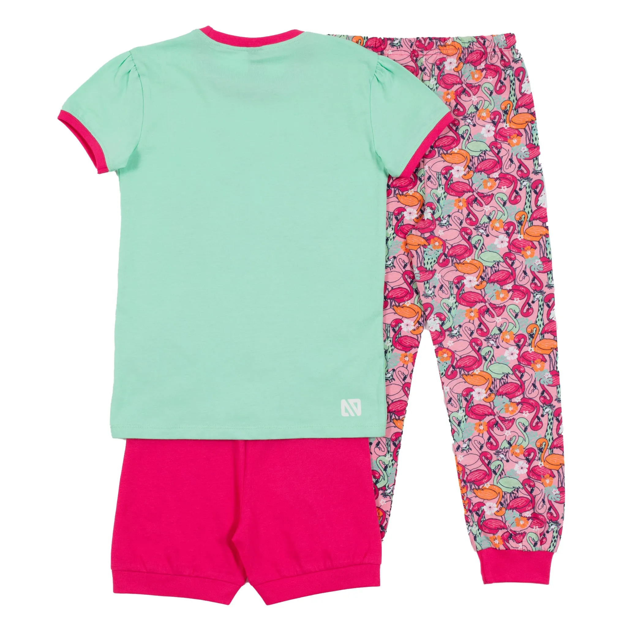 Nanö Pyjama 3pc Flamant 12-24m