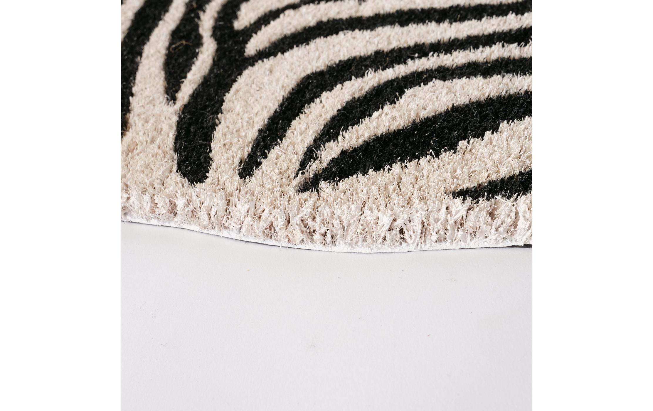 Fussmatte Zebra 80 x 50 cmTürvorleger