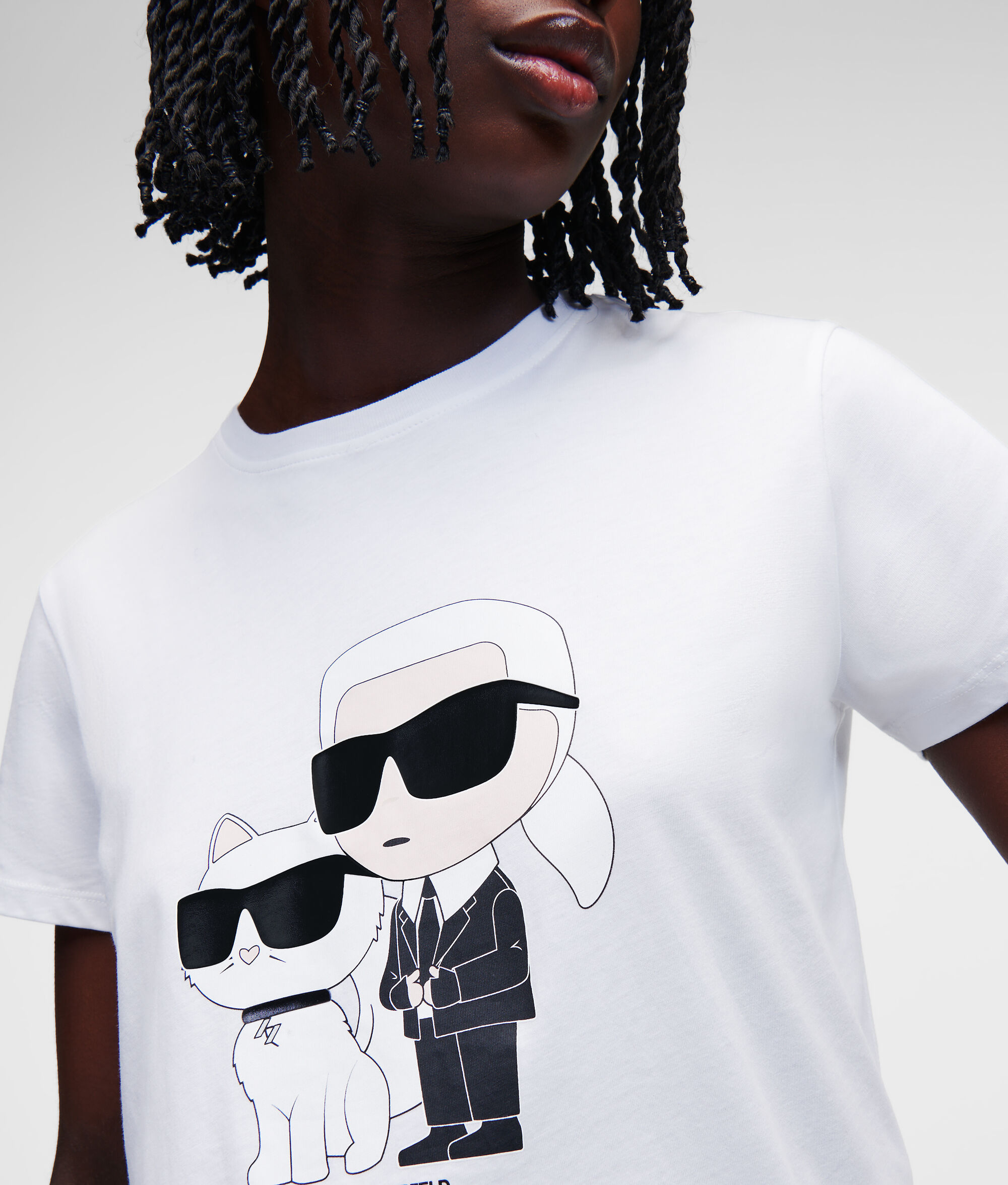 T-SHIRT KARL IKONIK KARL ET CHOUPETTE