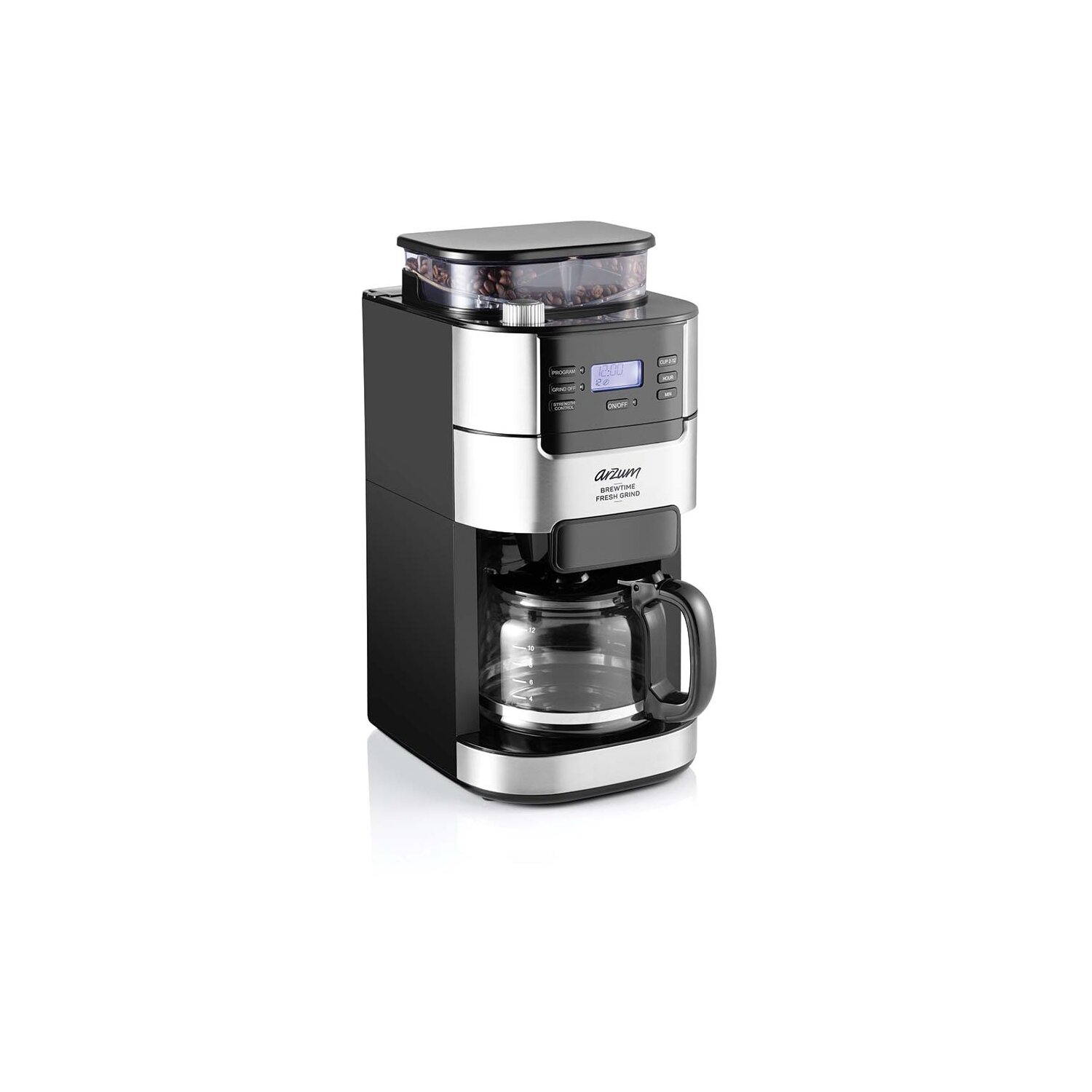 ARZUM AR3092 Brewtime Fresh Grind Filterkaffeemaschine Kaffeemaschine