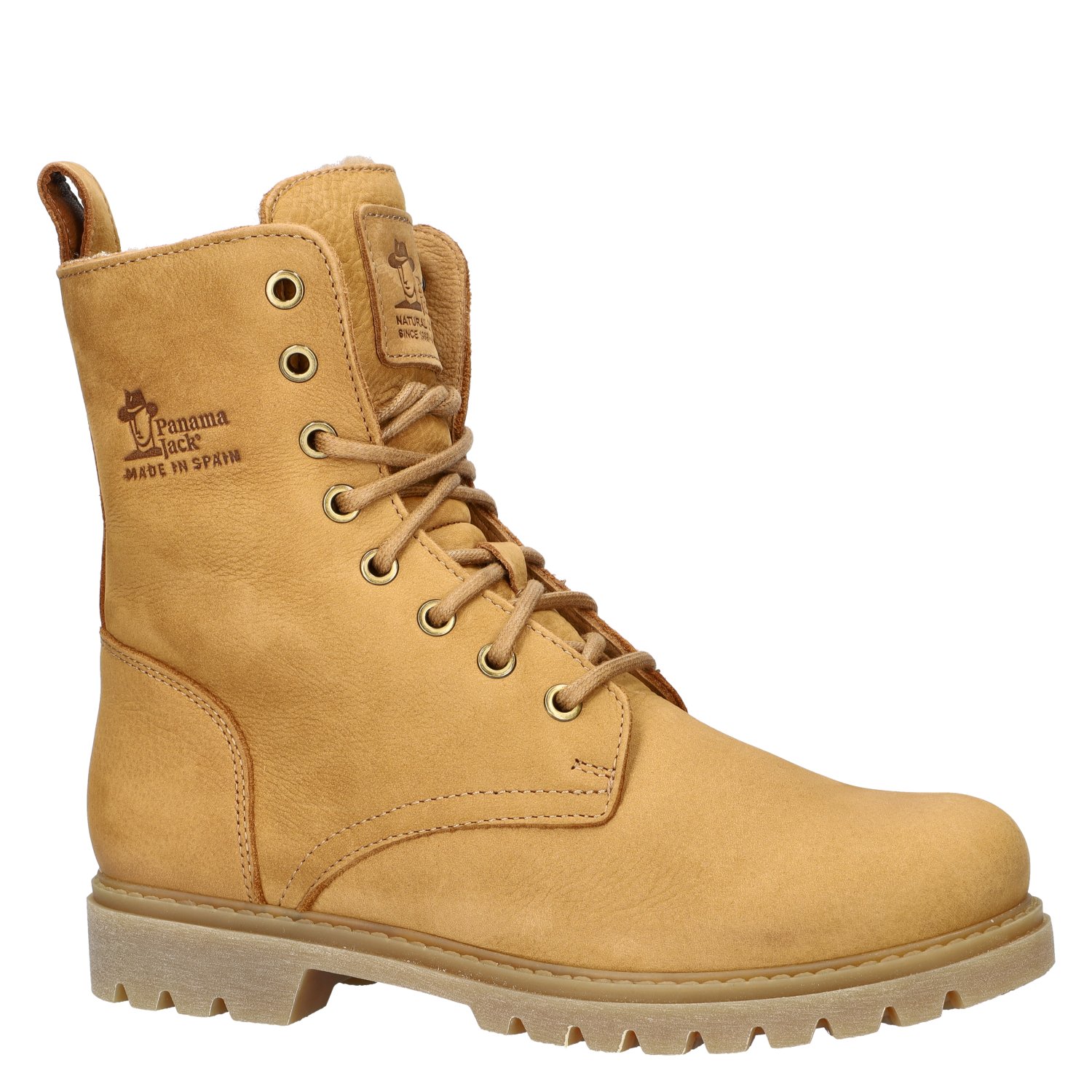 Panama Jack Frisia B8 dames veterboots Panama Jack Cognac