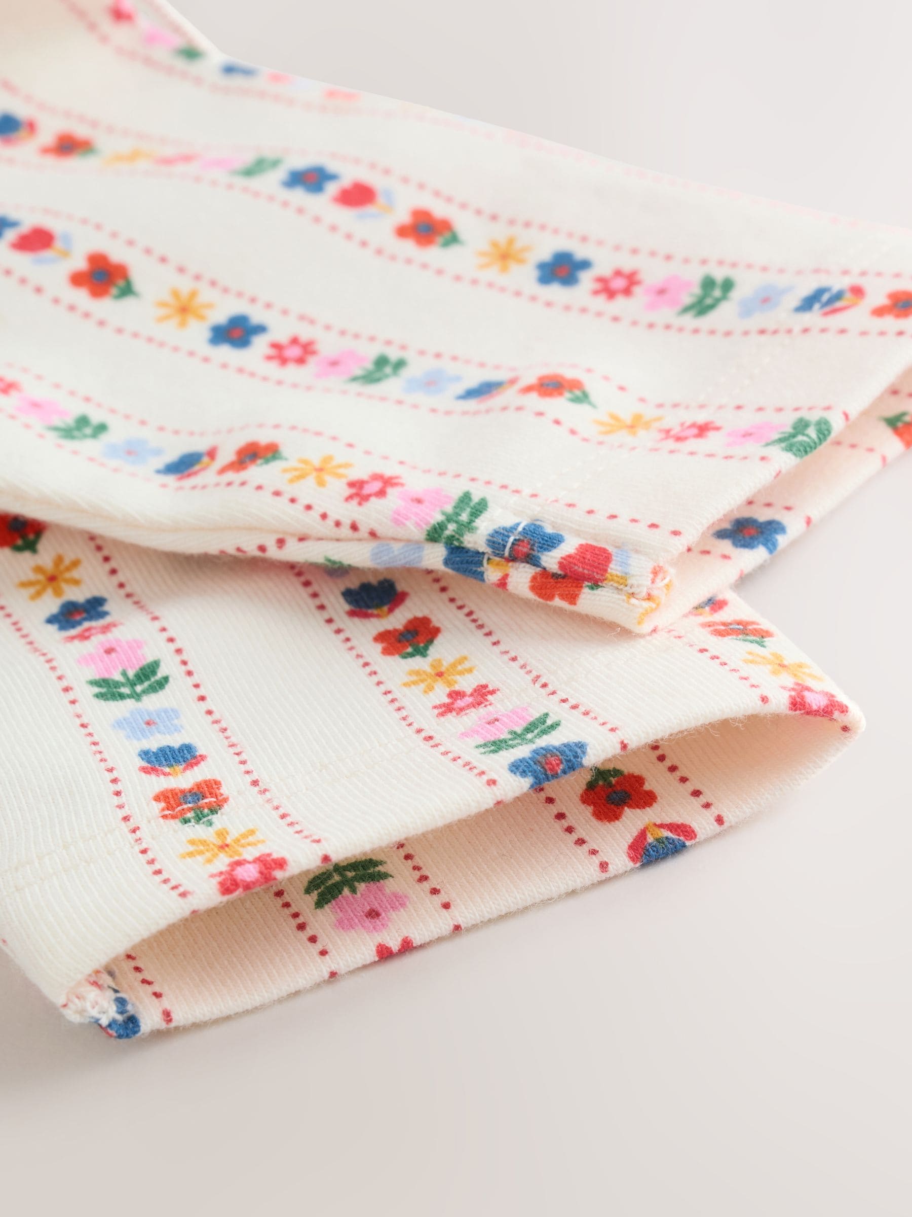 Embroidered Denim - Baby Dungarees and Long Sleeve Bodysuit Set 2 Piece (0mths-3yrs)