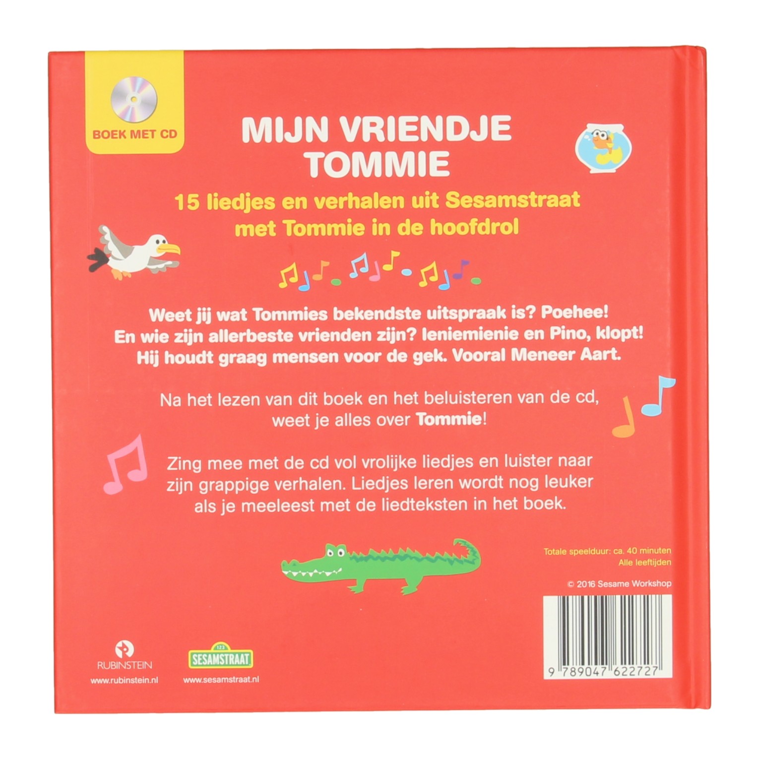 Mijn Vriendje Tommie - Boek en CD