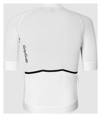 Maillot manches courtes GripGrab PACR Blanc Homme