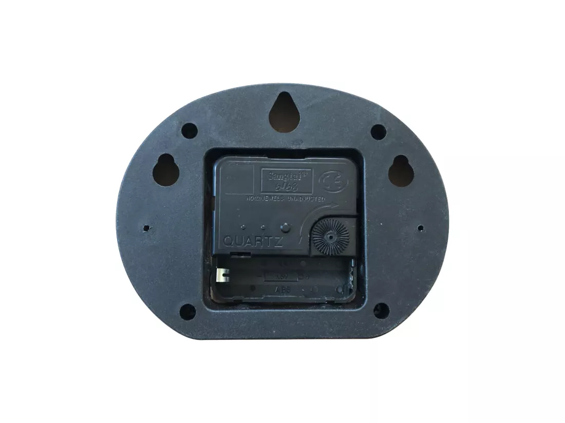 Horloge Suspendue Montres Noir Mdf Grands Chiffres 55x50x4,5