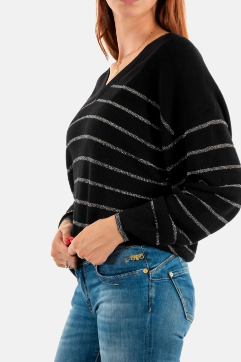 Pull hiver Le Temps Des Cerises more 0001 black