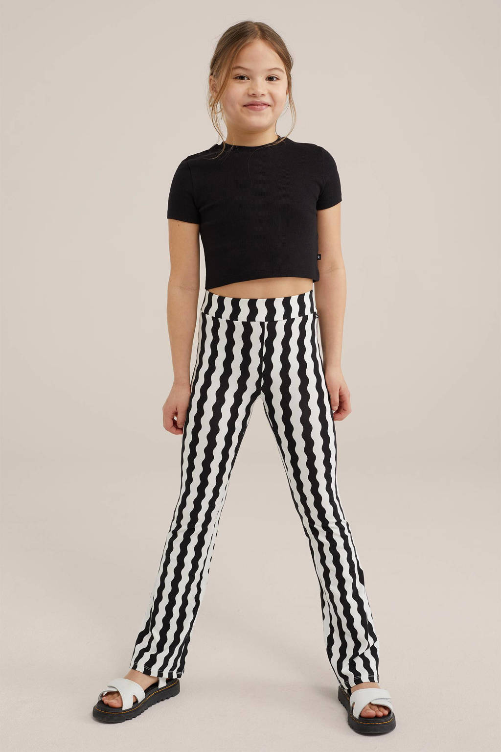 WE Fashion T-shirt zwart