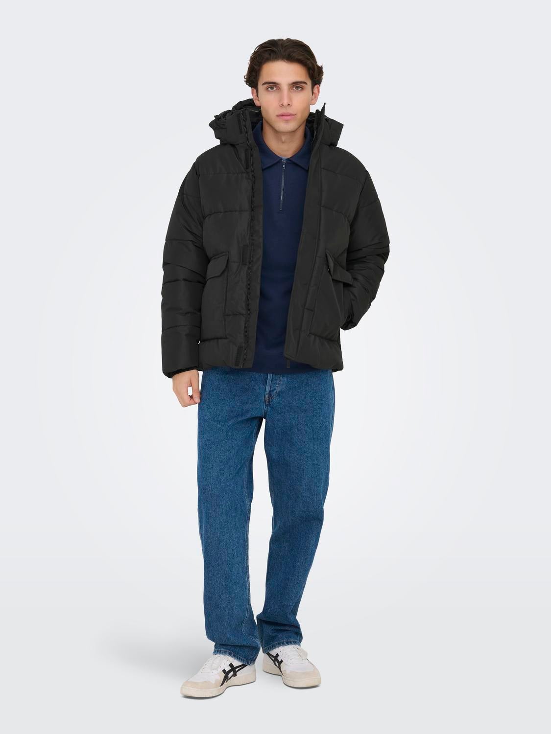 ONSCARL Daunenjacke Black
