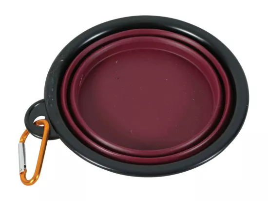 Gamelle souple en silicone rouge Bivouak 450 ml