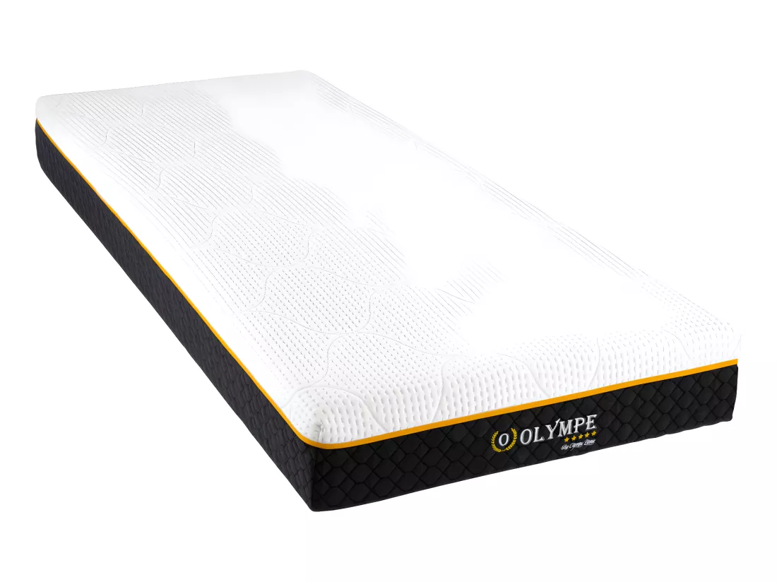 OLYMPE LITERIE | Matelas OLYMPE 90x190 cm | Mousse avec mémoire de forme