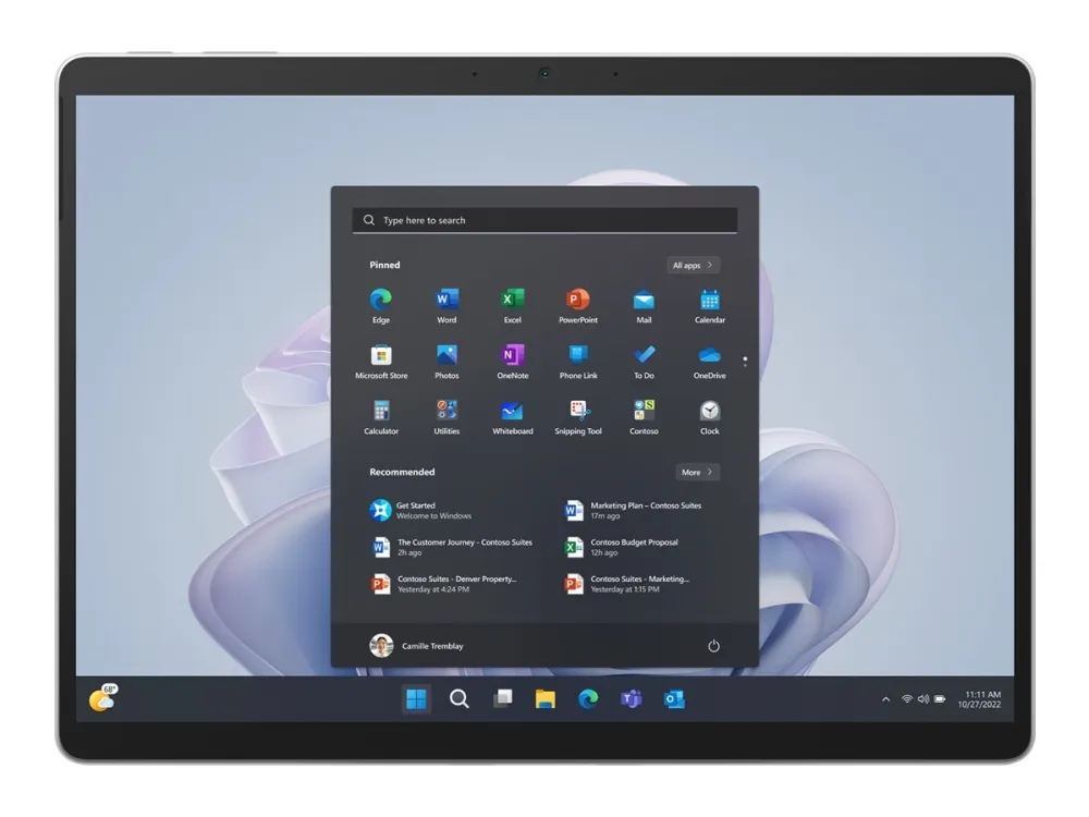 Microsoft Surface Pro 9 for Business - Tablet - Intel Core i7 - 1265U / op til 4.8 GHz - Evo - Win 11 Pro - Intel Iris Xe Graphics - 32 GB RAM - 1 TB SSD - 13