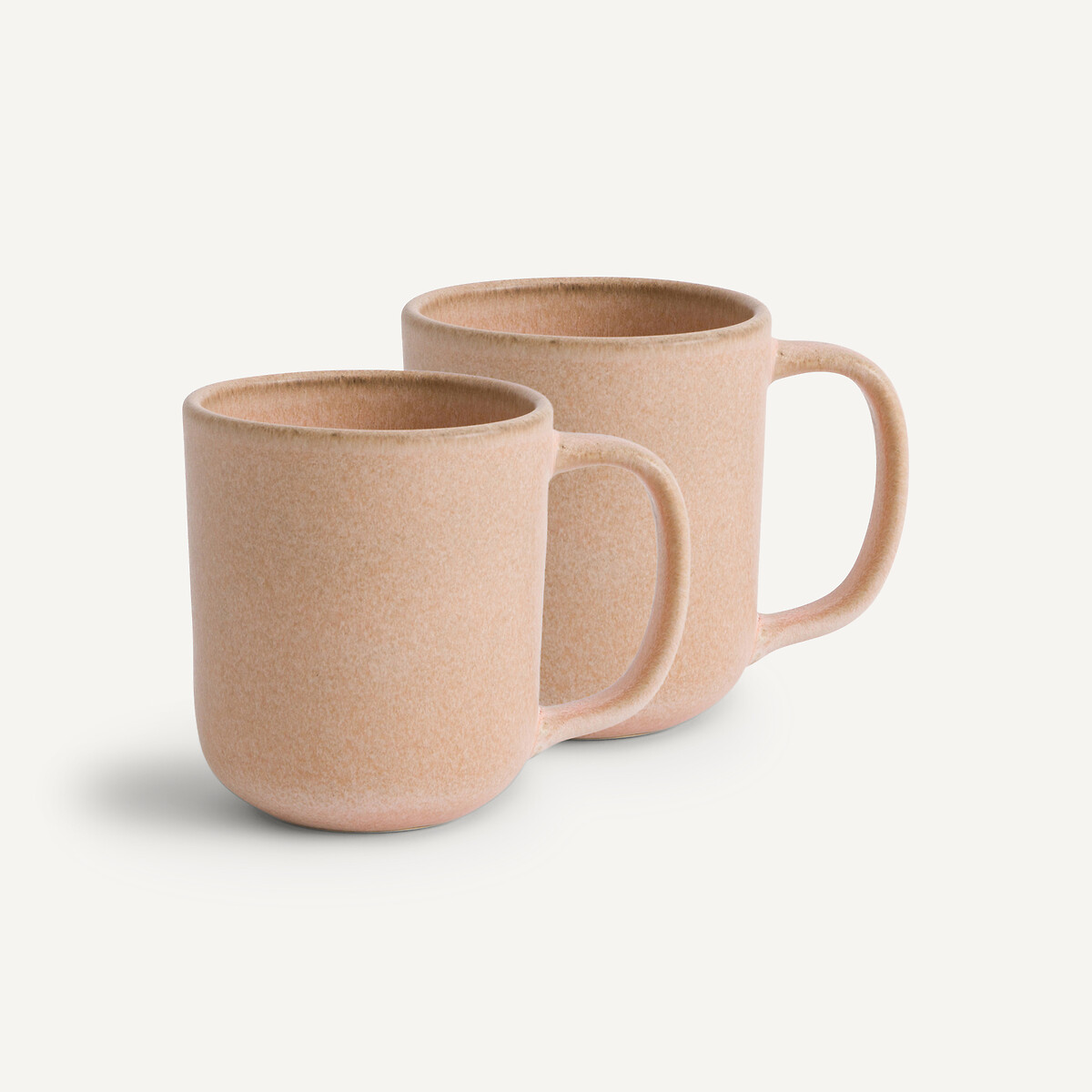 AM.PM<br>Conjunto de 2 canecas de barro vidrado, Gandra