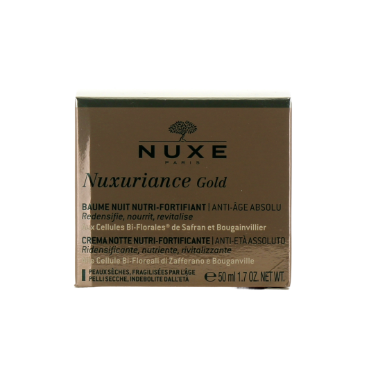 Nuxe Nuxuriance Gold baume nuit nutri fortifiant - Peau mature sèche