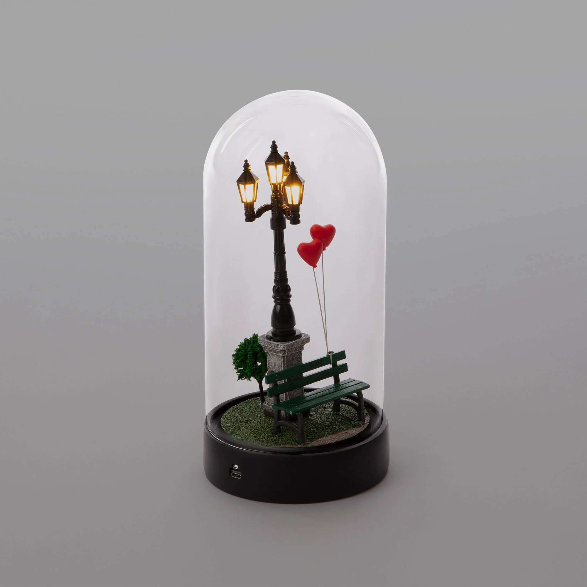 MY LITTLE CORNER LED - Lampe de table verre | Blanc