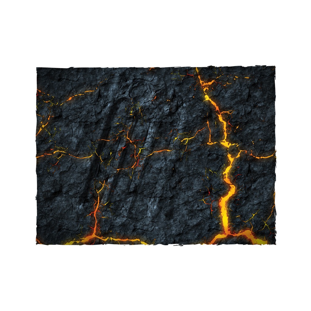 Terrain Mat PVC - Inferno - 120x180