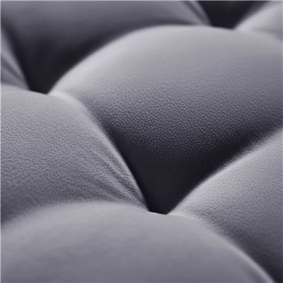 Galette de chaise ronde en velours - Lot de 2
