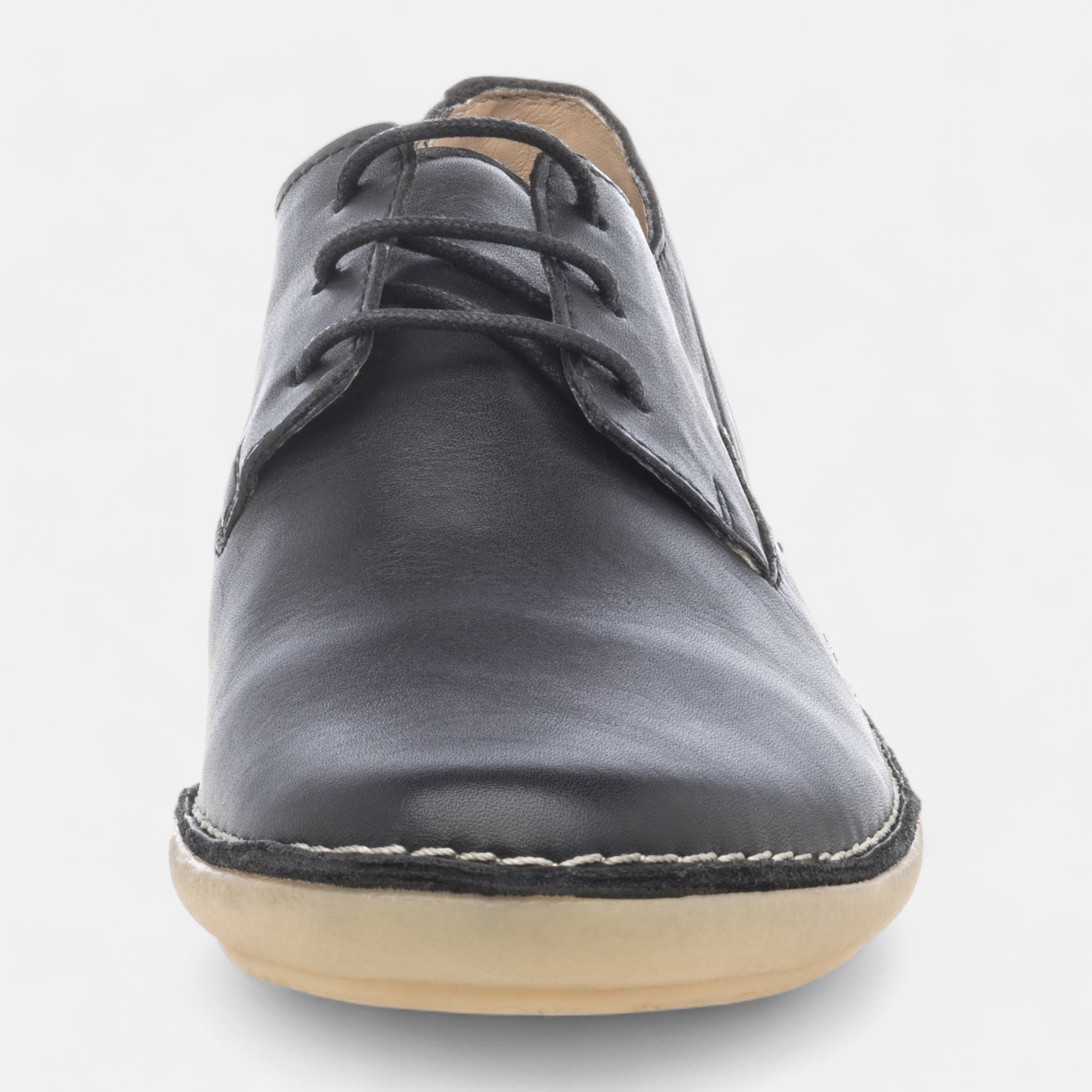Derbies Femme en cuir noir