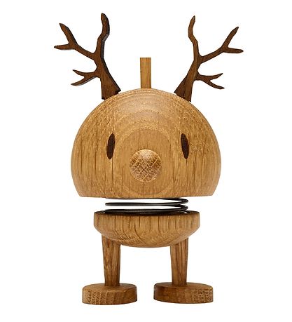 Hoptimist Small Reindeer BumBlå - 9 cm - Eg