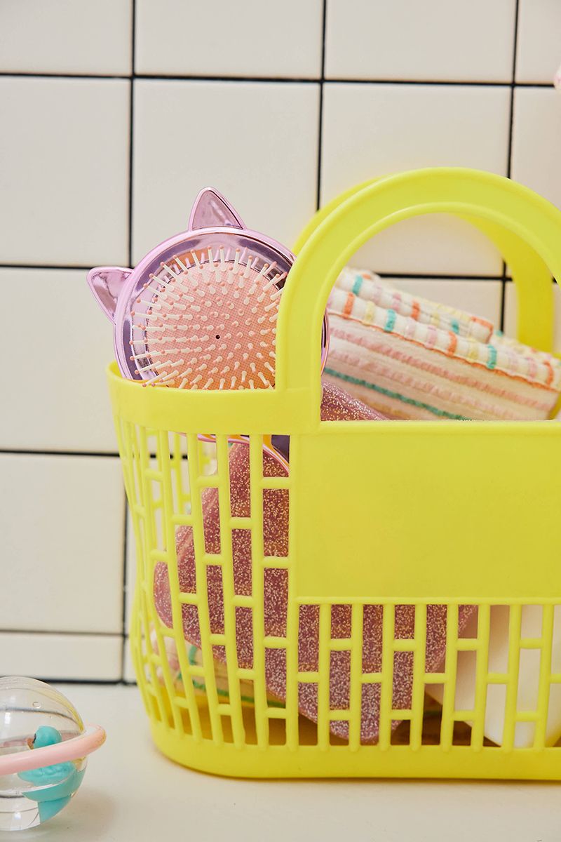 Brosse à cheveux chat rose Roodoudou