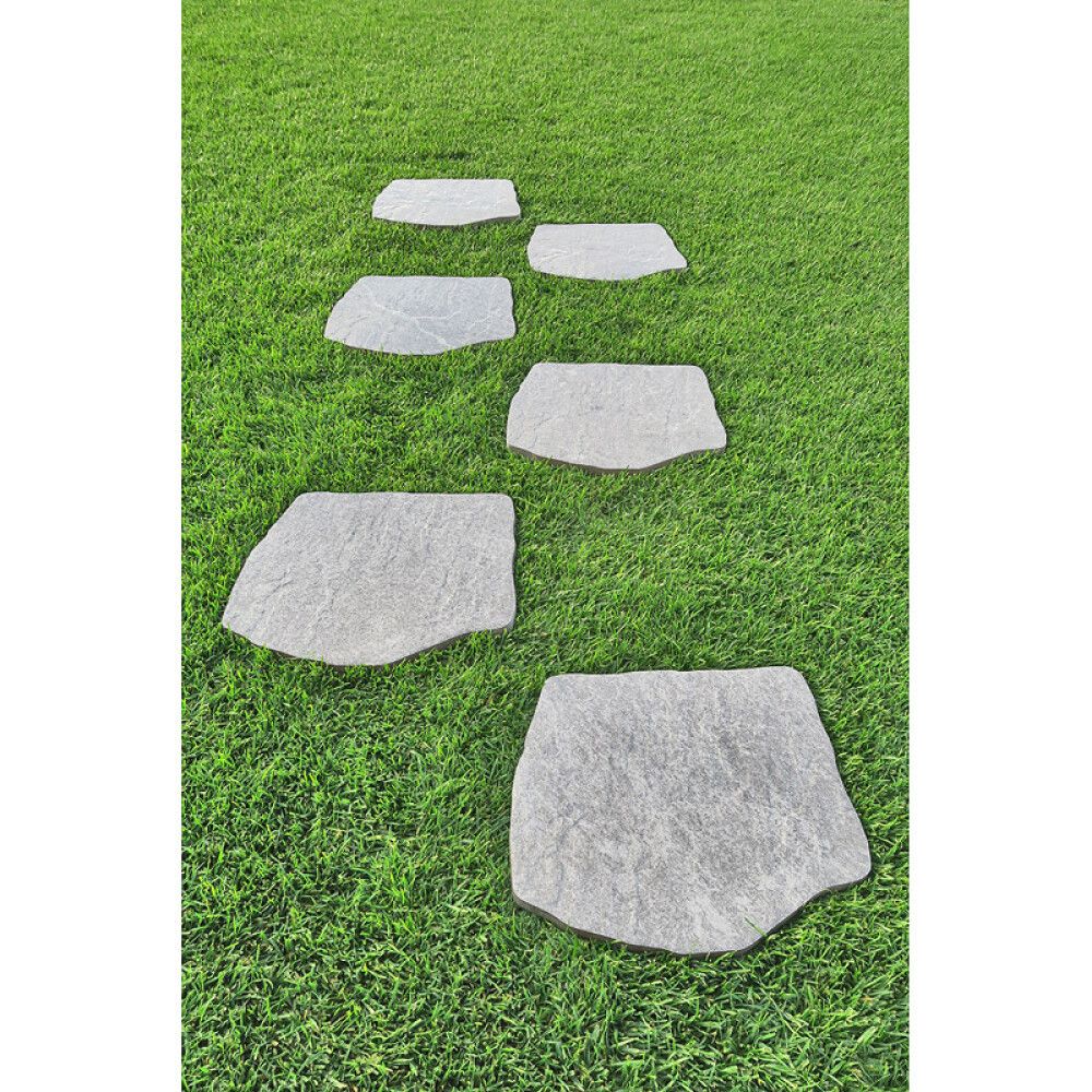MARKSTEIN STEPPINGSTONE HOLZ 420X360X20MM GRÅ