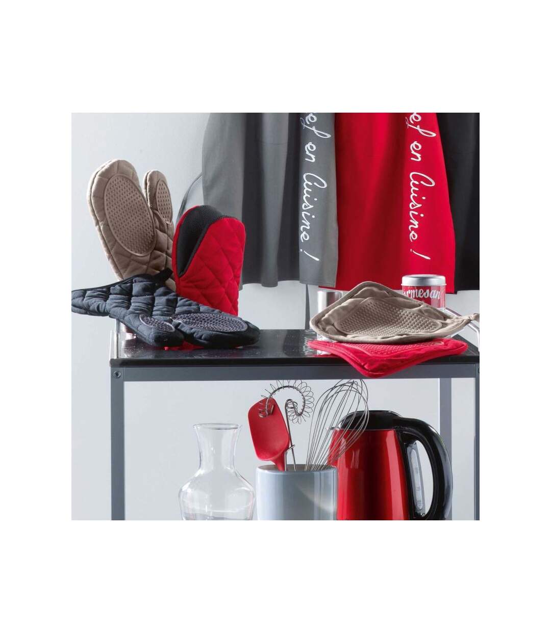 Manique de Cuisine en Silicone Cuistot 19cm Anthracite